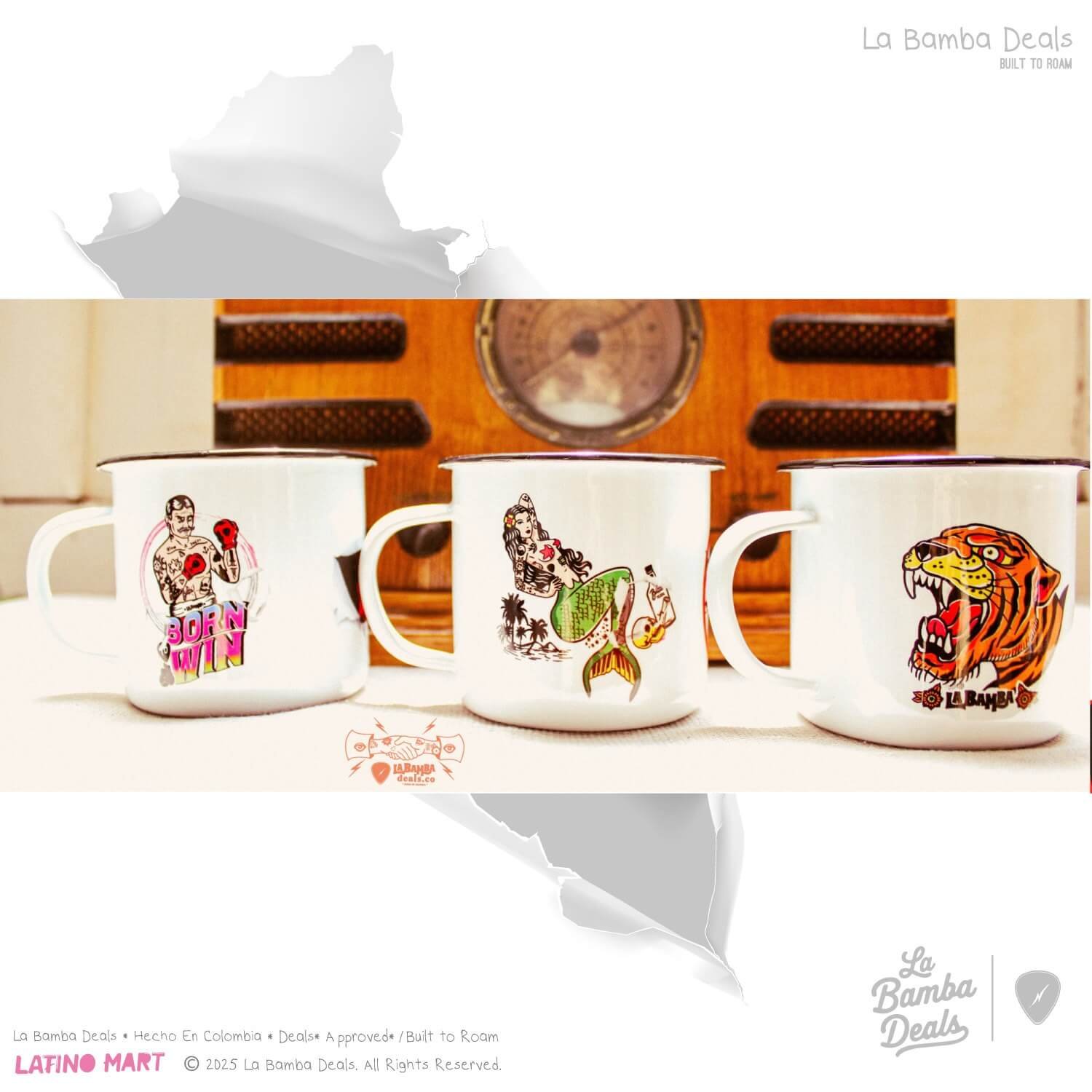 Tazas metálicas